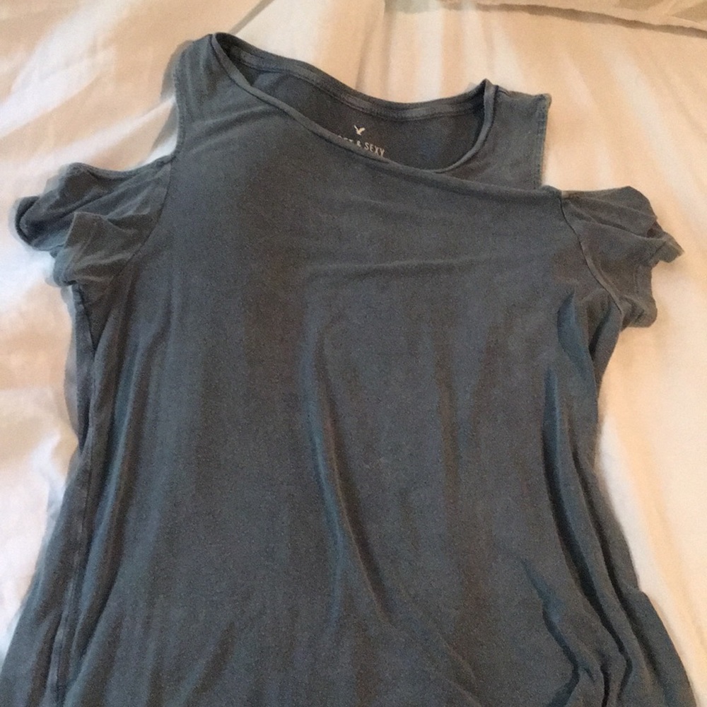 soft cold shoulder dress